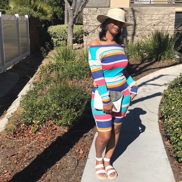 Sexy in Stripes 2pc Set - Picture 3 of 4